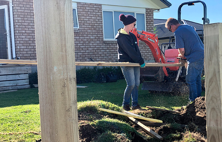 Woodleigh Place – Retaining Wall